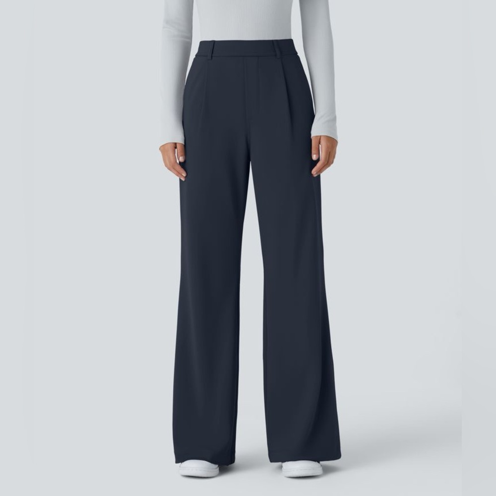 Halara Flex™ High Waisted Pocket Work Flare Pants  NWT size small